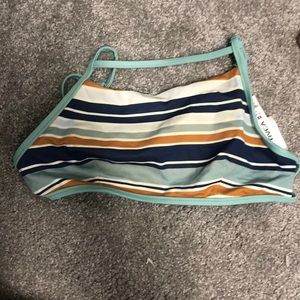 RVCA Halter Bikini Top